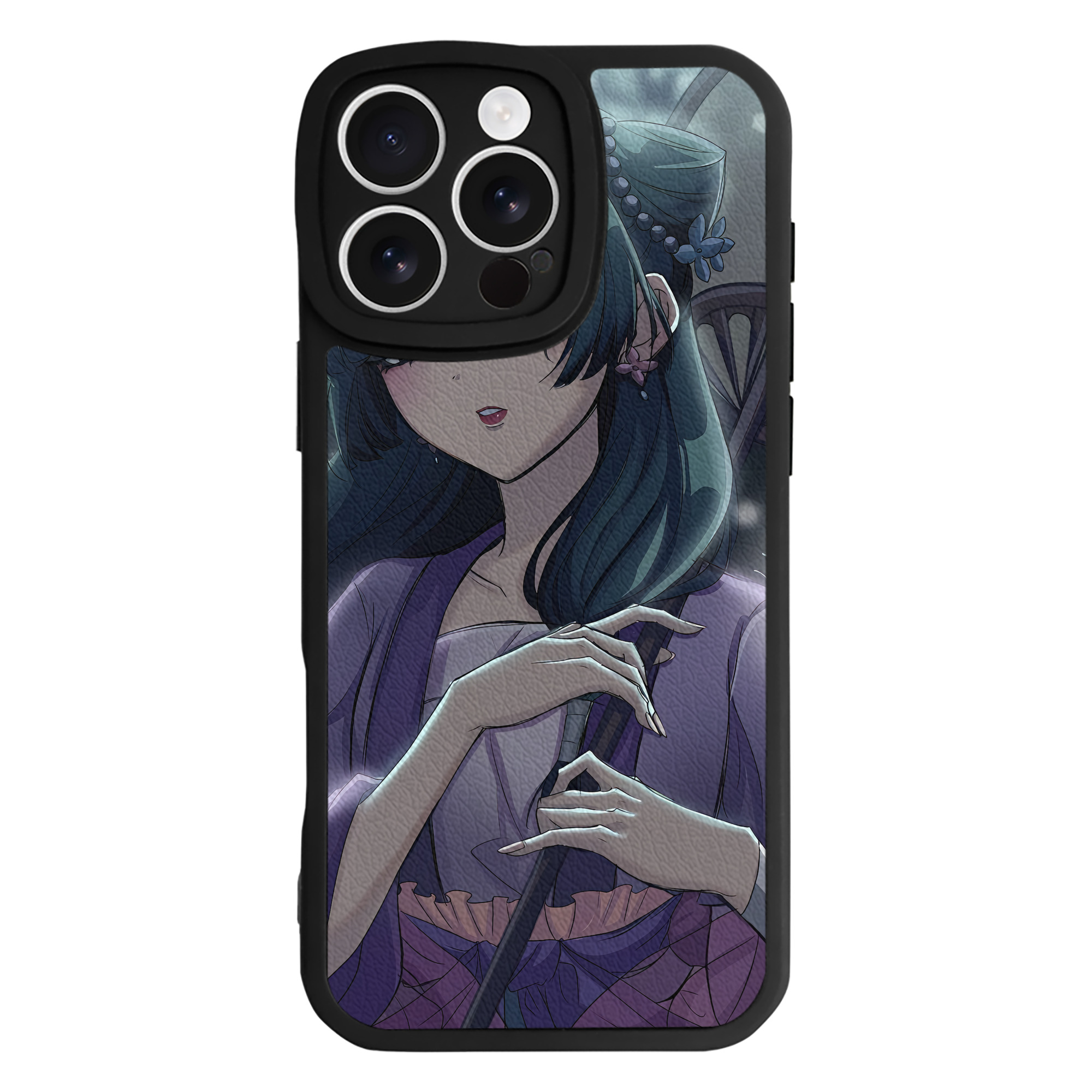 （画像用） 薬屋のひとりごと The Apothecary Diaries 【iPhone 16シリーズ対応】シリコンスマホケース（レザー調） 材質：シリコン